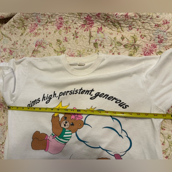 Vintage 80s Single Stitch Capricorn Zodiac Graphic Tee Signed Sharelle - Picture 10 of 10